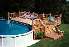 Deck Framing Above Ground Pool Pumps Where Are The Best Places To Get Free Plans For Building An Above Oval Pool Pool Landscaping Pool Deck Plans