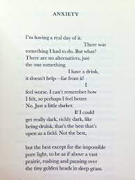 Anxiety Poems