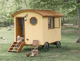 Used by shepherds, the hut essentially provided all the basic elements of a house in one space, offering practical and durable accommodation. Shepherd Hut By Gute Inhabitat Green Design Innovation Architecture Green Building