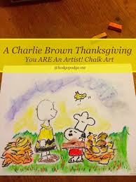 Maybe you would like to learn more about one of these? Charlie Brown Thanksgiving Chalk Art Hodgepodge