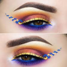 Ribbon Eyeliner Is The Latest Beauty Trend We Are Obsessed With Fashion Creative Eye Makeup Unique Makeup Artistry Makeup