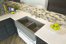 quartz composite farmhouse sink