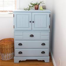 Serene Chalky Finish Dresser Makeover Project By Decoart