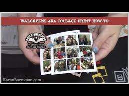 2045 How To Print A 4x4 Collage Photo At Walgreens Youtube Photo Collage Print Collage Photo Editor