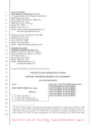 1 2 3 4 5 6 7 8 9 10 11 12 13 14 15 16 17 18 19 20 21 22 23 24 25 26 27 28  ALLEN OVERY SHEARMAN STERLING US LLP C. Luckey McDowe