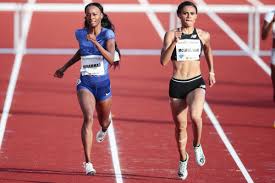 American athlete sydney mclaughlin obliterated the women's 400m hurdles world record at the us olympic trials on sunday. Athletics World Championships Schedule Today Sydney Mclaughlin And Dalilah Muhammad Clash In Hurdles Final London Evening Standard Evening Standard