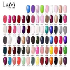 modelones 60pcs lot full set colorful uv nail gel polish