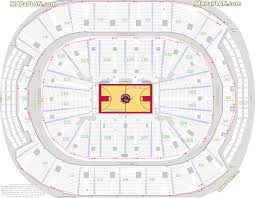 Bulls Seating Chart With Seat Numbers Bell Center Seating