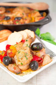 Chicken Provencal Traditional French Recipe With Bell Peppers Recipe Traditional French Recipes Recipes Food