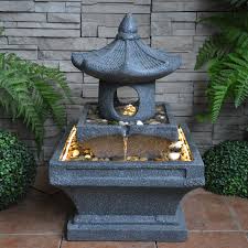 Browse 283 japanese water feature on houzz whether you want inspiration for planning japanese water feature or are building designer japanese water feature from scratch, houzz has 283 pictures from the best designers, decorators, and architects in the country, including ferguson bath, kitchen & lighting gallery and genus loci ecological landscapes inc. 69cm Japanese Style Pagoda Garden Lantern Water Feature Fountain With Led Lights
