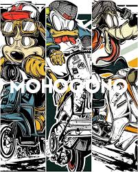 Disney Collection Ride Vespa Lambretta Donaldduck Vespa Mohogono Vector Vectorillustrations Vector Id Charact Vespa Vector Vespa Character Design