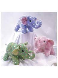 Ellie And Elwood Elephants Sewing Pattern Sewing Stuffed Animals Stuffed Animal Patterns Sewing Toys