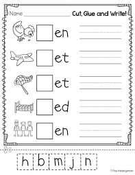 English For Kids Kindergarten Worksheets Phonics Worksheets Cvc Words