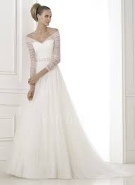 Kurz brautkleid prinzessin schlicht standesamt schleife gwrw159. 199 95 A Line Princess V Neck Off The Shoulder Court Train Tulle Wedding Dress With Beading 00250 Pronovias Brautkleid Kleider Hochzeit Brautkleid Schlicht