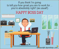 I have a father's day every day. Boss S Day Messages Wishes And Sms Dgreetings