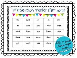 Als used in saxon phonics, then shows moms and hog, cost, lost, toss, etc.). 1st Grade Saxon Phonics Sight Words Saxon Phonics Phonics Homeschool Phonics