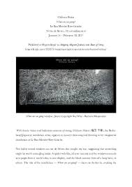 Lượt đăng ký kênh tăng mạnh nhưng điều đó khiến chiharu suy nghĩ về tính đạo. Pdf Art Review Of Chiharu Shiota Where Are We Going Joseph Nechvatal Academia Edu