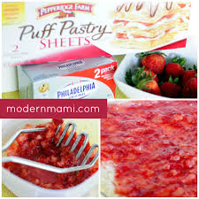 This is a refreshing puerto rican version of coconut flavored ice cubes. Strawberry And Cream Cheese Pastelitos Pastries Recipe Modernmami