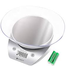 Get contact details & address of companies manufacturing and supplying digital kitchen scale, electronic kitchen scale, digital food scale across india. Buy Etekcity 0 1g Food Scale With Bowl Digital Kitchen Weight Grams And Ounces For Cooking And Baking Large Backlit Display Silverstainless Steel Online In India B08bvqznnh