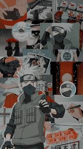 Naruto series wallpapers with similar pattern. 23 Aesthetic Anime Wallpaper Kakashi