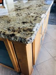 Granite is often compared to other materials when people discuss choosing stone for countertops. Love The Gagged Yet Smooth Edges Of This Granite Kitchen Island Granite Kitchen Island Granite Kitchen Granite