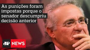 TRE-AL manda bloquear perfil de senador Renan Calheiros
