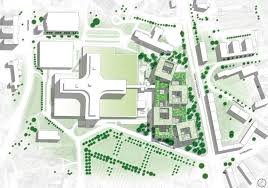 gallery of helsingborg hospital extension winning proposal schmidt hammer lassen architects 7 hospital architecture hospital plans site plan