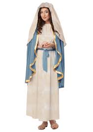 Virgin Mary Costume For Adults In 2021 Mary Costume Virgin Mary Costume Nativity Costumes