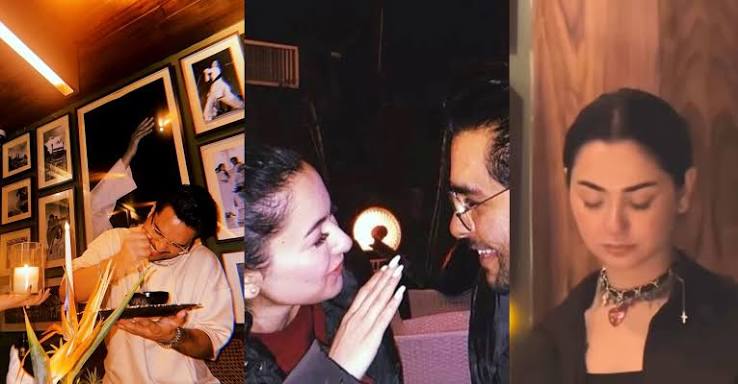 Hania Aamir in Asim Azhar's Birthday Photo Dump