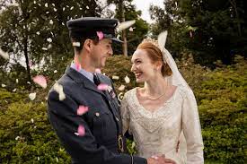 Matthew Goode And Eleanor Tomlinson Ordeal By Innocence Ordeal By Innocence Wedding Movies Period Romance Movies
