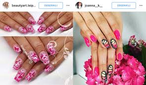 Rozowe Paznokcie Zdobienia Paznokci Pink Nails Hit Czy Kit