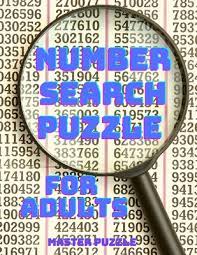 The grids measure 15x15 and there are 21 numbers to find in each one. Number Search Puzzle Book For Adults Big Puzzlebook With Number Find Puzzles For Seniors Adults And All Other Puzzle Fans By Master Puzzle