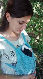 Guinea Pig Blue Carrier. Small Pet Soft Cozy Carrier.