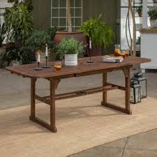 You can use it to display a flower arrangement whether you want a place for your plants or need a spot to enjoy a garden get together, we've got just the garden table for you. Patio Tables Patio Furniture The Home Depot