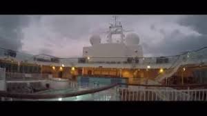 Cruise Ship In Extreme Storm Bay Of Biscay Video Youtube
