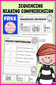 Free Sequencing Reading Comprehension In 2020 Reading Comprehension Reading Worksheets First Grade Worksheets