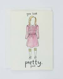 Stranger Things Eleven You Look Pretty Good Greeting Card Eleven Stranger Things Stranger Things Art You Look Pretty