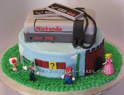 The cake mamas on instagram: Coolest Homemade Mario Brothers Cakes