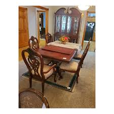 All of kathy ireland collection fulfills her mission: Kathy Ireland Dining Table With 6 Chairs Midwest Auctions Llc