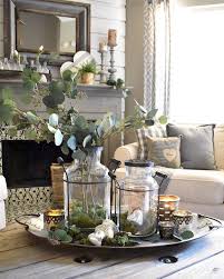 60 Incredible Farmhouse Living Room Makeover Decor Ideas Decorationroom Farmhouse Table Centerpieces Farmhouse Table Decor Coffee Table Farmhouse