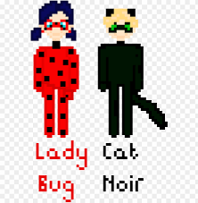 Piskel accounts are going away, the editor stays. Lady Bug And Cat Noir From Miraculous Pixel Art Miraculous Png Image With Transparent Background Toppng