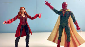 Marvel Legends Scarlet Witch Vision 2 Pack Avengers Infinity War Review Wandavision Youtube