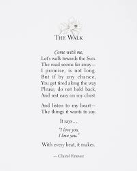The Walk By Clairel Estevez Www Thewishfulbox Com Instagram Clairelestevez Poems Poetry Quote Quotes Words Poems Best Poems