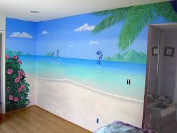 Jun 24, 2021 · smith's mural design highlights sea turtles as they swim in treasure island waters. Tropical Landscape Beach Mural Painting By Tim Cornelius