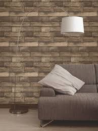 Brown Wooden Plank Effect Wallpaper Minecraft Room Idea One Wall In This Wallpaper And The Others In Lig Wooden Planks Wood Wallpaper Minecraft Bedroom Decor