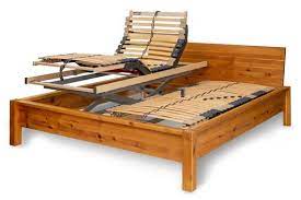 Höhe kopfteil ( bettrahmen, stirnwand ) vom boden bis zur oberkante 77 cm. Heberahmen Bettenlift Elektrisch Mit Lattenrost