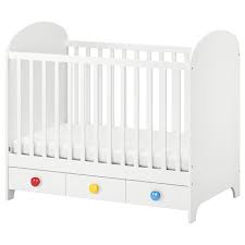 gonatt lit bebe blanc ikea crib ikea bedbodem