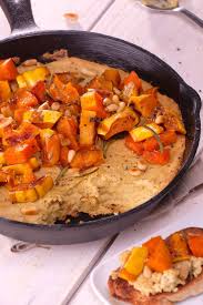 Vegan Baked Ricotta With Roasted Squash Meatless Makeovers Recipe Dairy Free Appetizers Tofu Recipes Vegan Roasted Squash