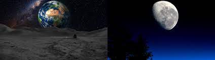 Dual Monitors Moon Earth Space 4k Wallpaper Hdwallpaper Desktop Astronomy Earth From Space Wallpaper