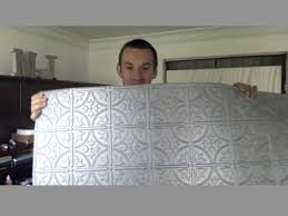 Achieve an acoustical absorption up to a nrc. Project Calculator Installation Facts For 24 X 48 Styrene Faux Tin Ceiling Panels Ceilingdecorating Com